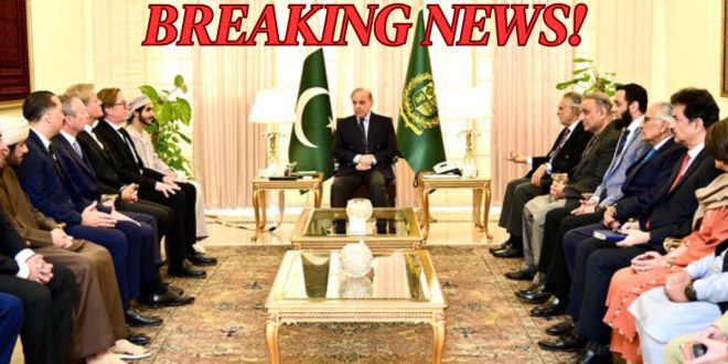 Prime Minister Shehbaz Sharif Meets Newly Appointed SAPM to Discuss Key National Matters