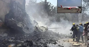 Indian Plane with 242 People Crashes in Ahmedabad