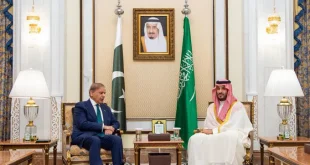 Shehbaz Sharif Meets Saudi Crown Prince to Strengthen Friendship and Unity