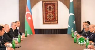PM Shehbaz Sharif Meets Azerbaijani President, Agrees to Boost Cooperation