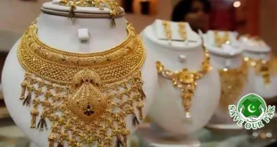 Gold prices drop sharply in Pakistan