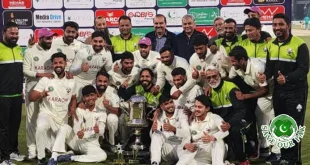 Karachi Blues win Quaid-e-Azam Trophy for a record 10th time