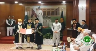Maulana Fazlur Rehman awarded honorary doctorate