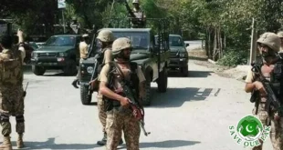 Security forces respond to terrorist attacks in Balochistan, 58 militants killed, 10 soldiers and 5 civilians martyred