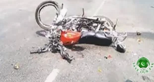 Two people killed after car hits motorcycle