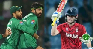 T20 World Cup Super 8: England Defeats Pakistan by 2 Wickets