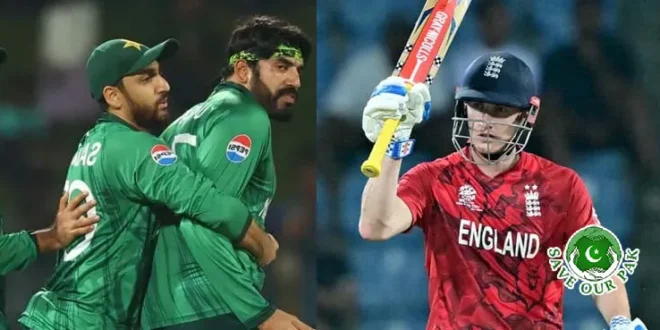 T20 World Cup Super 8: England Defeats Pakistan by 2 Wickets