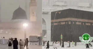 Heavy Rain Brings Pleasant Weather to Makkah and Madinah