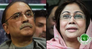 President Zardari reveals he offered a position to Faryal Talpur