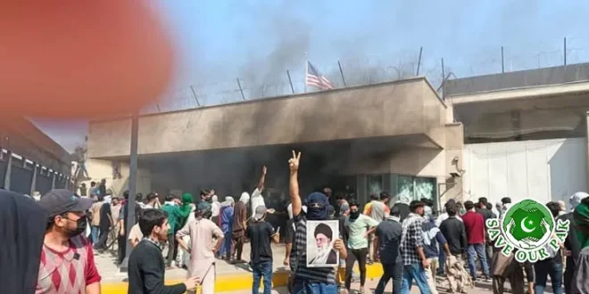 US Marines Open Fire During Protest at US Consulate in Karachi, Says Reuters