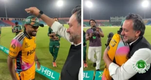PSL CEO Performs ‘Nazar’ Ritual for Babar Azam in Viral Video